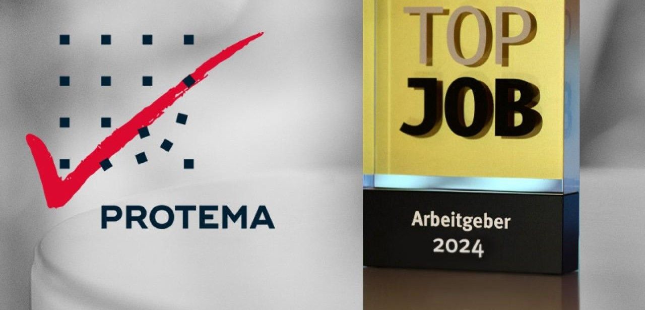 PROTEMA erhält erneut "Top Job"-Siegel für (Foto: PROTEMA Unternehmensberatung GmbH)