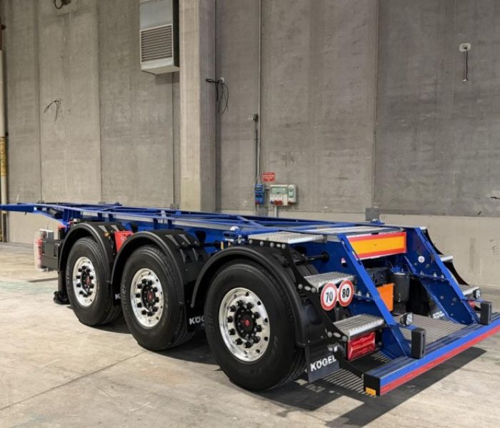 Innovation im K&uuml;hltransport: LiteShell-Technologie im Praxiseinsatz (Foto: K&ouml;gel Trailer GmbH)